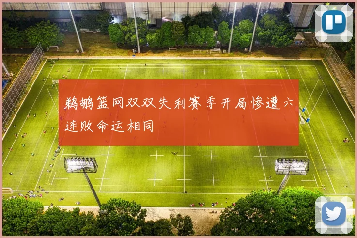 鹈鹕篮网双双失利赛季开局惨遭六连败命运相同