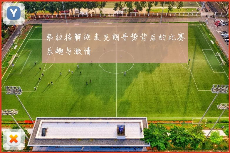 弗拉格解读麦克朗手势背后的比赛乐趣与激情